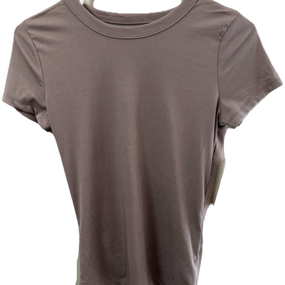 Women's Taupe Short Sleeve Top - Picture 1 of 4